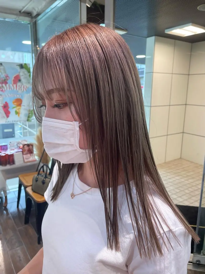 セミロング カラー 個性派ネイル 🌼 ハルカ ♡の眉毛・アイブロウイメージ