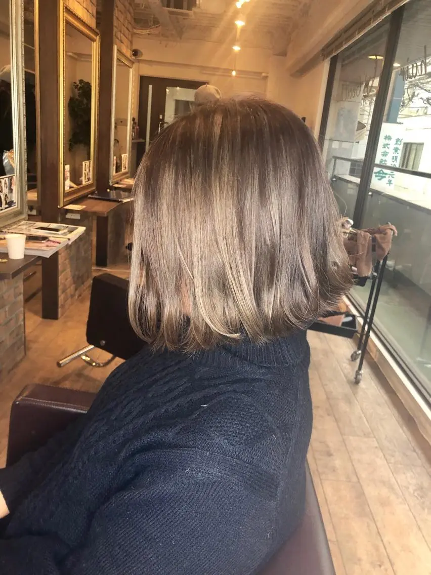 ショート カラー ハイライトカラー ハイライト 美髪・艶髪特化美容師 RYOJIのヘアスタイル