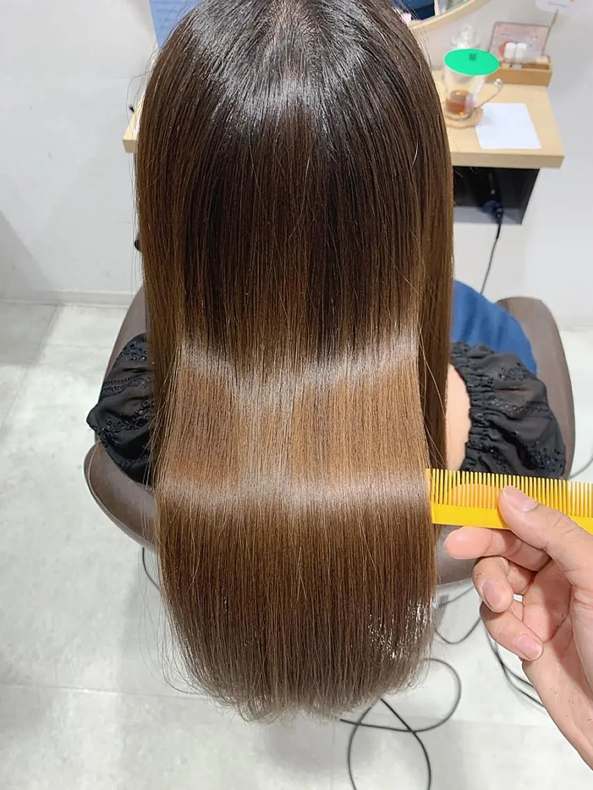 ロング パーマ 🌸銀座一丁目/美髪 矯正🌸山田 隆介のヘアスタイル
