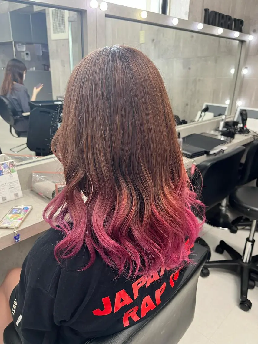 カラー アッシュ アッシュグレー アッシュグレージュ バレイヤージュ ミストバング ヘアカラー トリートメント ヘアセット 🫧似合わせデザイン 🫧MIKU🪼のヘアスタイル