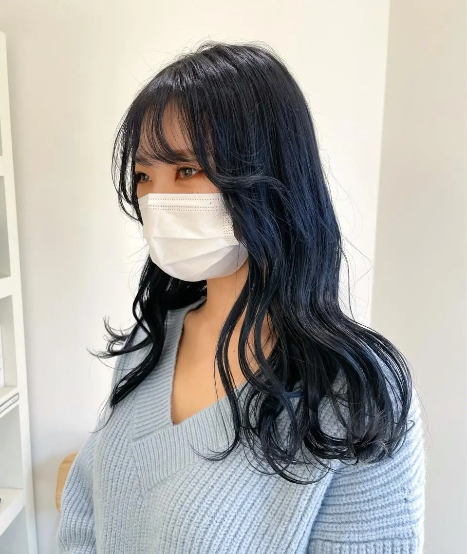 ロング カラー 韓国風ヘア mir MIYUのヘアスタイル