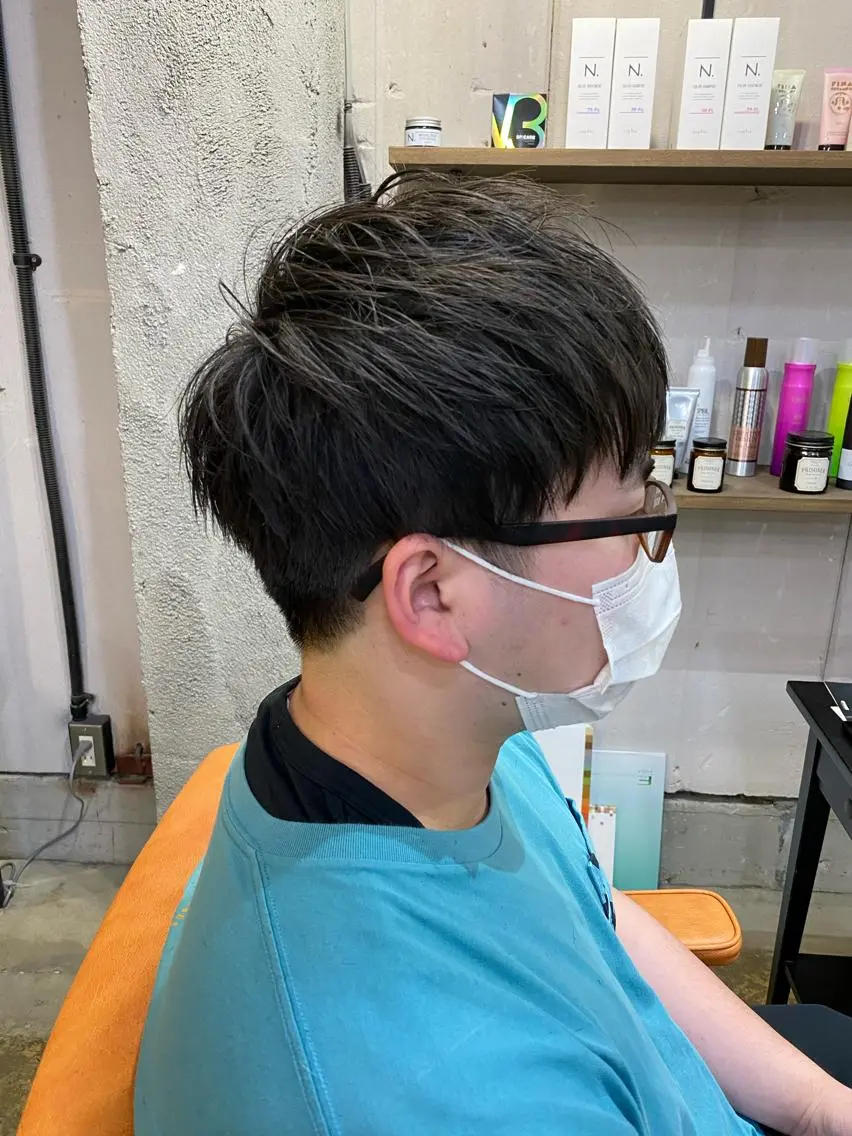 メンズ 勝河 怜楊のヘアスタイル