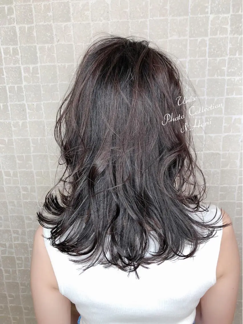 ミディアム カラー ヘアアレンジ UNIX N.horiiのその他イメージ