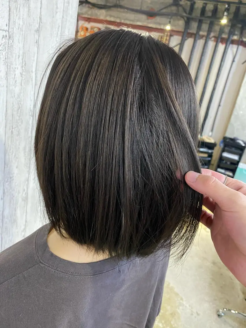 ショート マツエク・マツパ カラーマツエク ナチュラル 勝河 怜楊のヘアスタイル