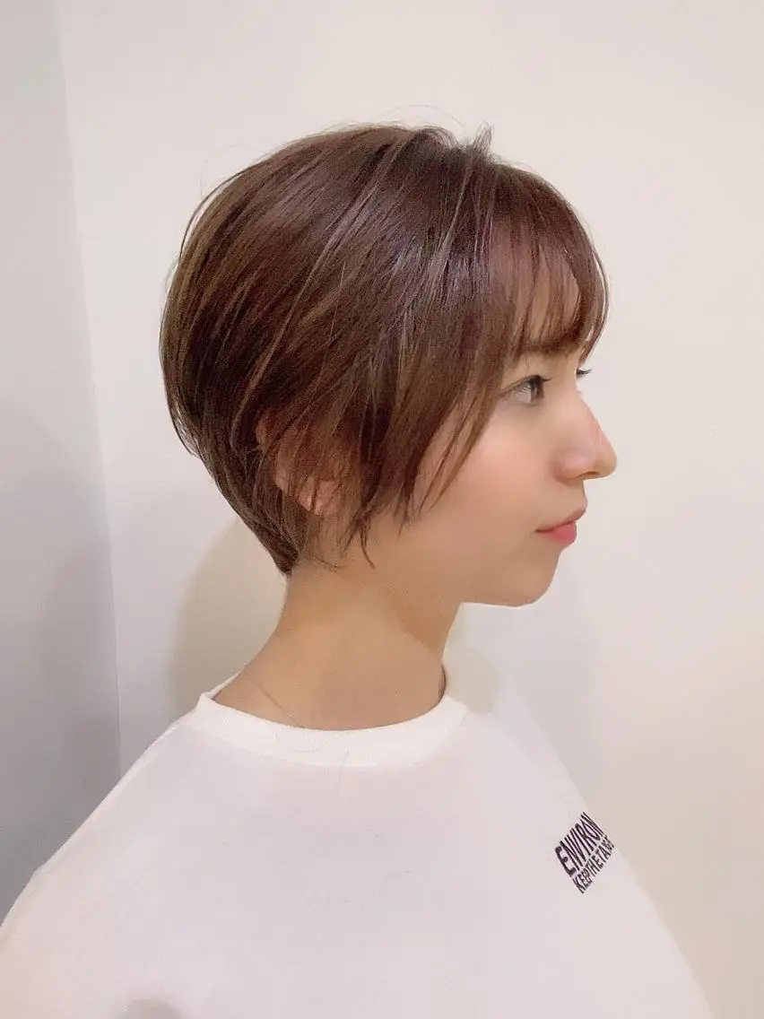 ショート ショートヘア 🌼志岐 恵🌼のヘアスタイル