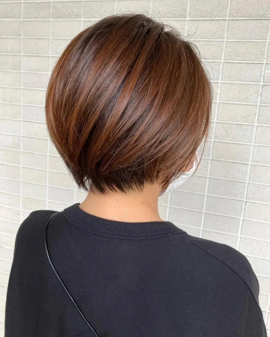 ショート カラー 髪質改善 moriのヘアスタイル