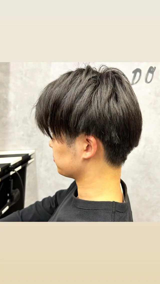 メンズ 縮毛矯正・髪質改善 特化 出納 直起のヘアスタイル