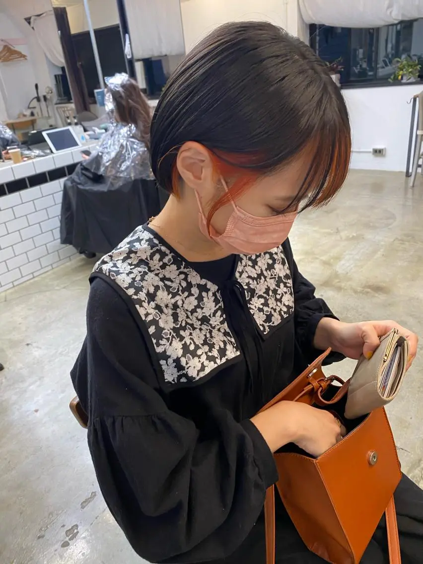 ショート カラー カット ヘアカラー トリートメント 🟩白髪ぼかし ショート/大司のヘアスタイル