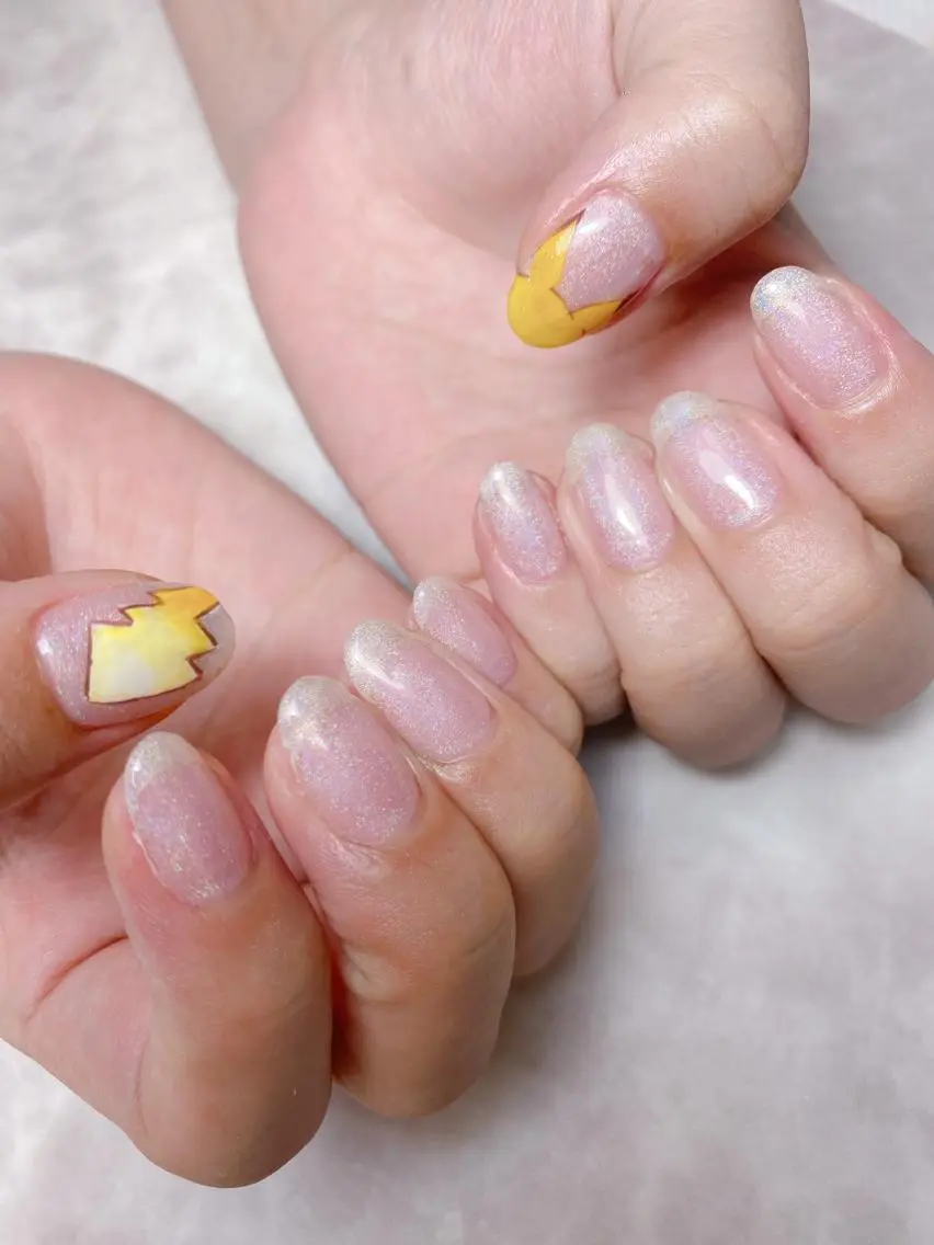 ネイル アートネイル ハンドネイル 🌿Charme🌿 MAIのネイルデザイン