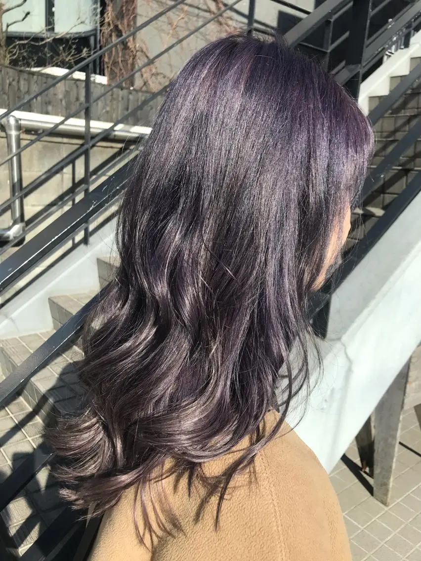 ロング カラー ご新規様限定 透明感カラーKANAのヘアスタイル