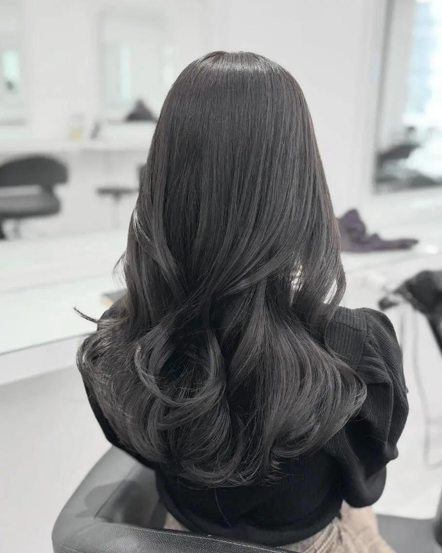 カラー ヘアカラー トリートメント ヘッドスパ ヘアセット 夏の透明感🤍トレ ンドレイヤー🤍銀座のヘアスタイル