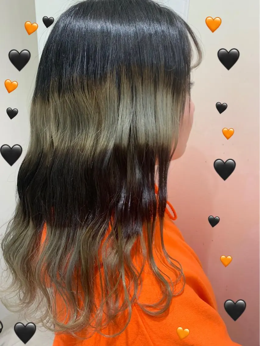 セミロング カラー 新宿駅近♡個室 ♡関口三都季🌜のヘアスタイル
