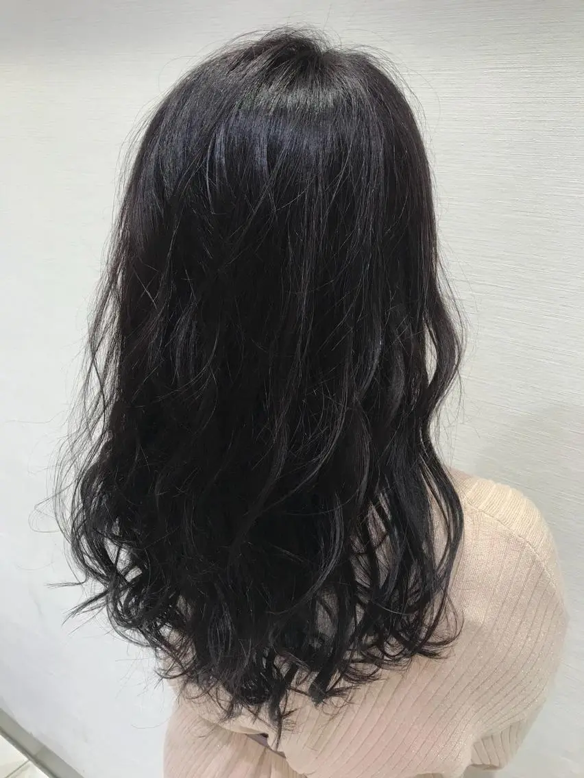 ミディアム カラー ラベンダーカラー 【メンズ縮毛矯正】 田中秀斗のヘアスタイル