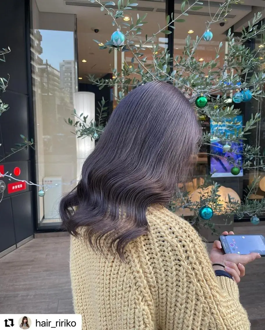 ミディアム カラー メンズ アッシュ アッシュグレー 透明感カラー グレージュ ラベンダーカラー 🩷Eny terrace🩷のヘアスタイル