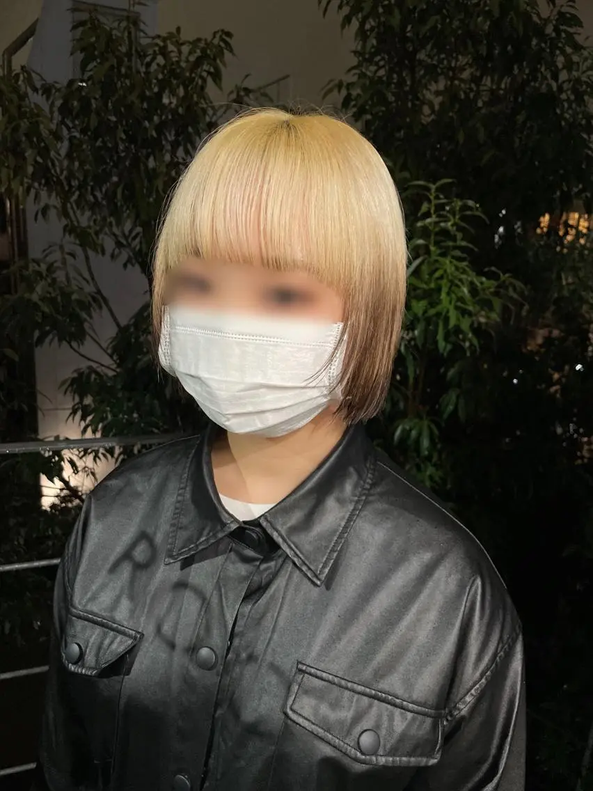 ミディアム カット 韓国タッセルカット レイヤーカットのヘアスタイル