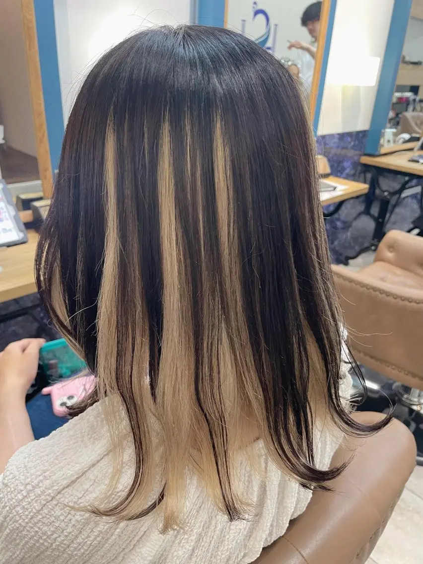 ミディアム ヘアアレンジ カット トリートメント 🍒透明感カラー/ 艶カラー/さくら🍒のヘアスタイル