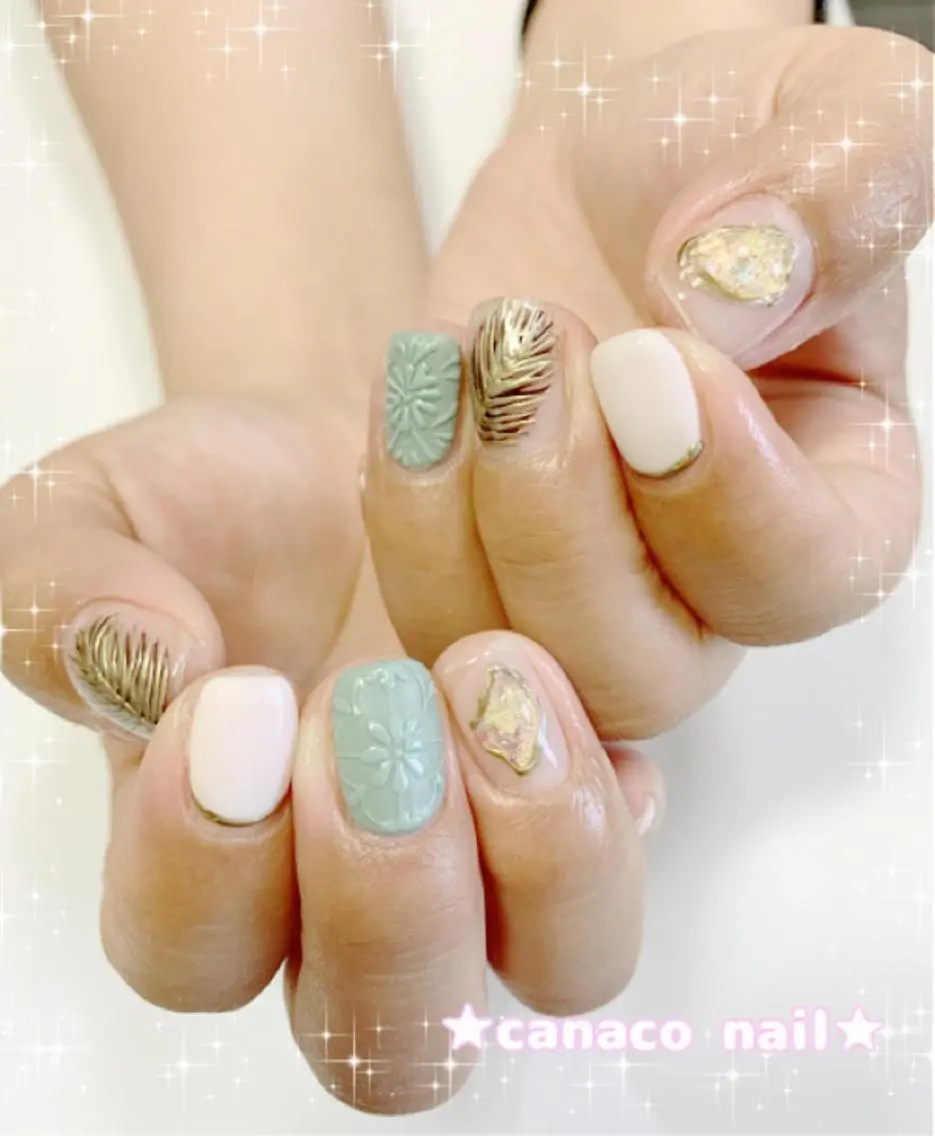 ネイル アートネイル ハンドネイル ハンドケア ベテランネイル cnc  nailのネイルデザイン