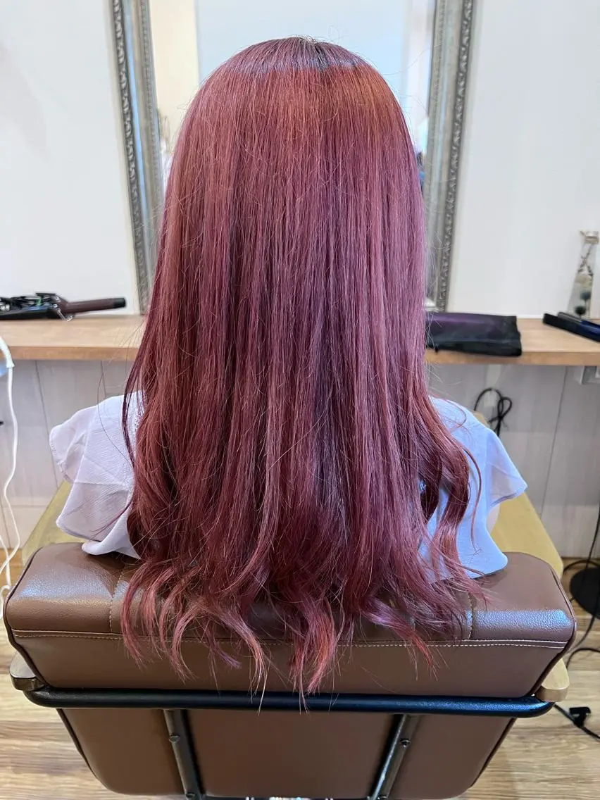 ロング カラー 🐰ハイトーンカラー 畠山 渡🐰のヘアスタイル