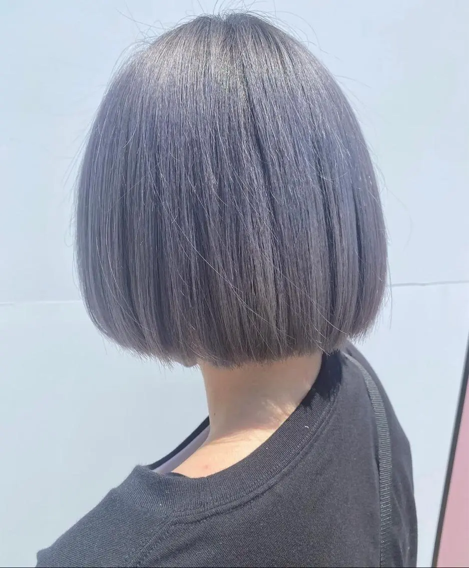 ミディアム カラー 💘韓国カラー💘 クルミのヘアスタイル
