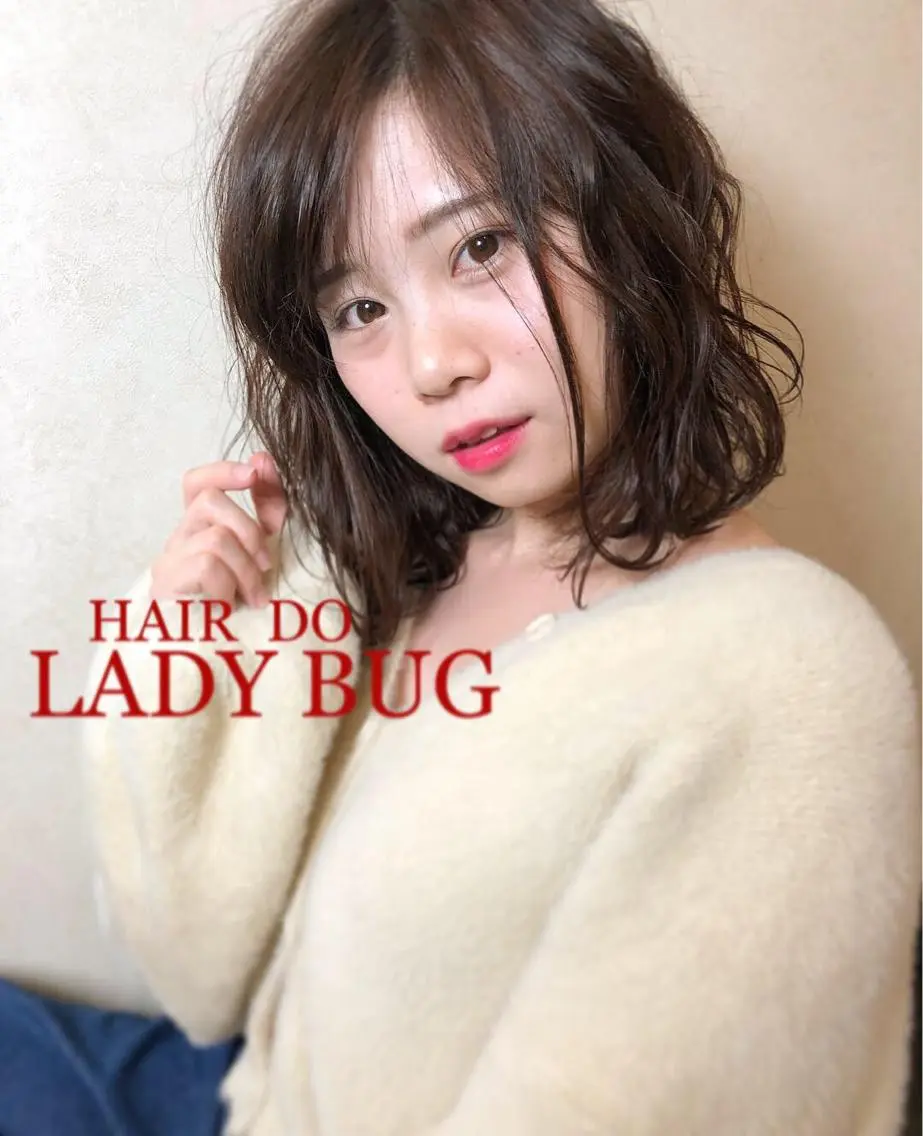 ミディアム 佐々岡 亮介のヘアスタイル
