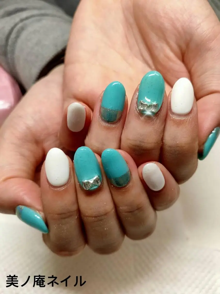 ネイル ハンドネイル ハンドケア 美ノ庵ネイルサロン メトロポリタン前店のネイルデザイン