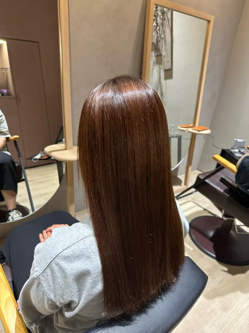 パーマ ストレートパーマ 縮毛矯正 内田 成美のヘアスタイル