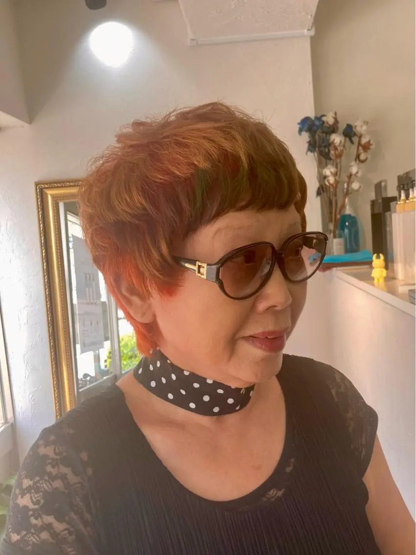 ショート 田牧 みゆきのヘアスタイル