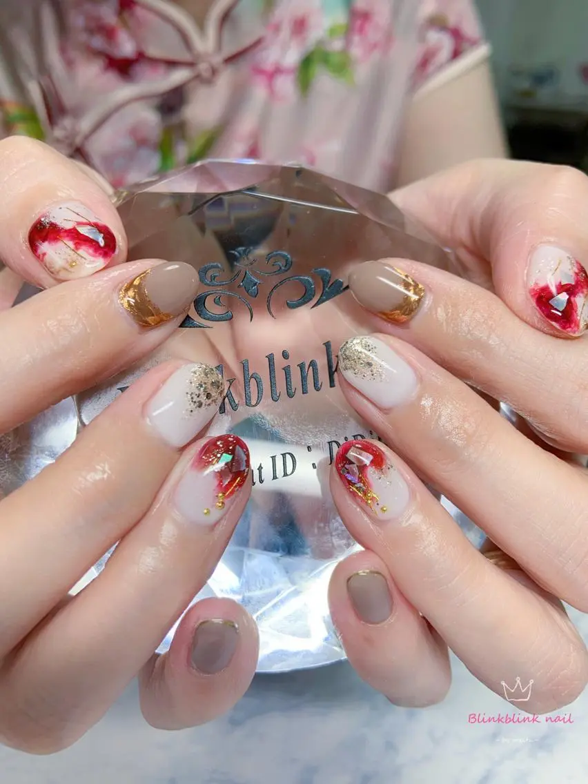 ミディアム ネイル Style Nailのネイルデザイン