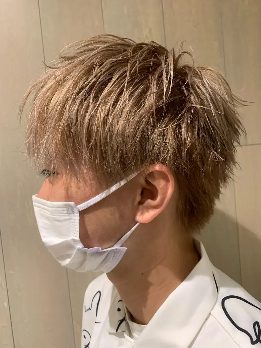 メンズ 糟谷 慈英のヘアスタイル