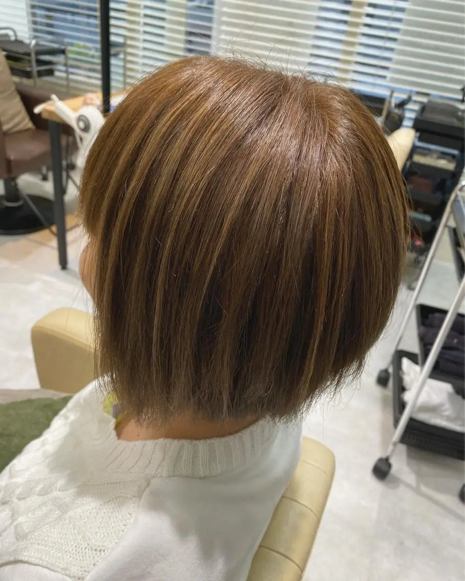 ショート カラー 【髪質改善　艶髪】 布川　莉穂のヘアスタイル
