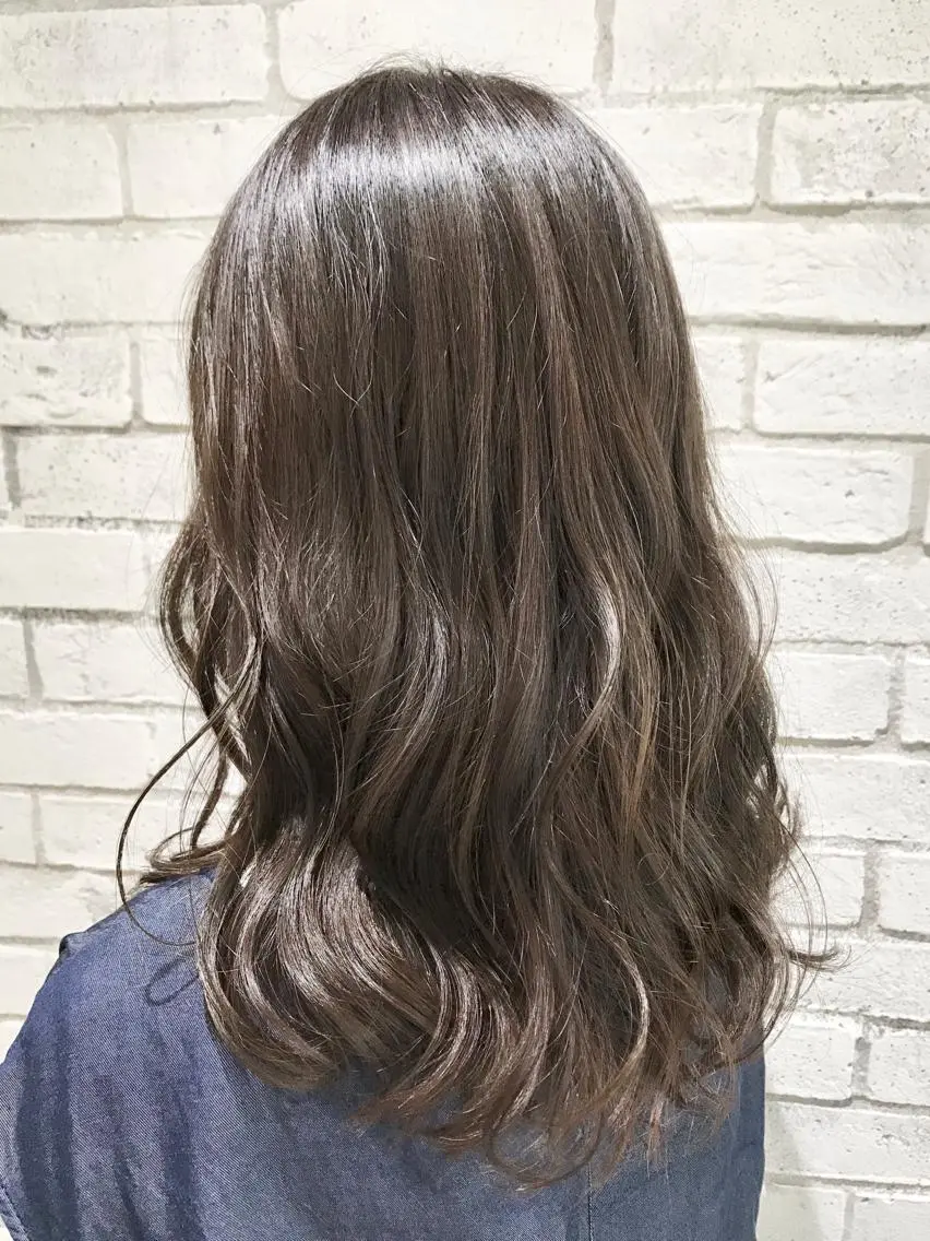 セミロング カラー filo   渋谷 Gishiのヘアスタイル