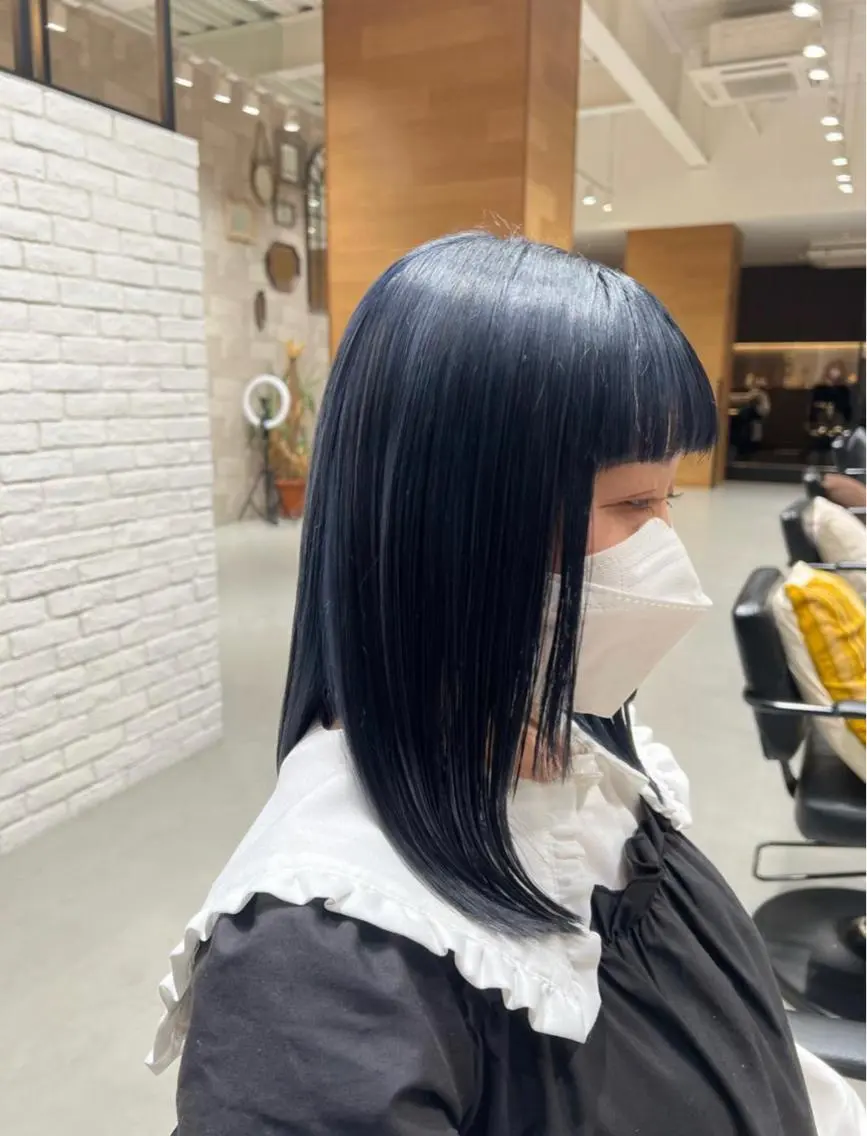 セミロング カラー 🔥メンズパーマ🔥 鈴木 翔斗のヘアスタイル