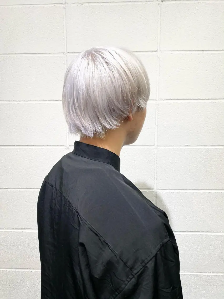 ミディアム カラー パーマ ヘアアレンジ メンズ キッズ ブリーチ ハイトーン 特化🌈フジタハルキのヘアスタイル
