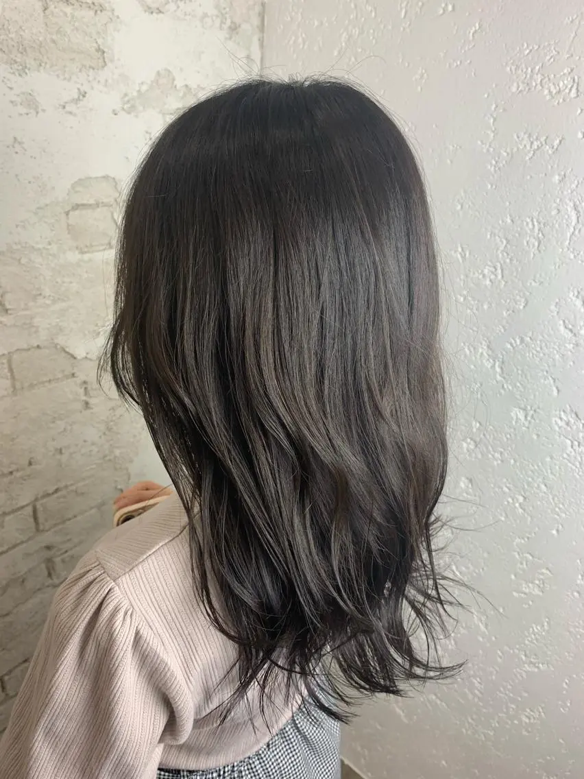 セミロング カット ヘアカラー トリートメント 🔥ダブルカラー特化 🔥相原彰太のヘアスタイル