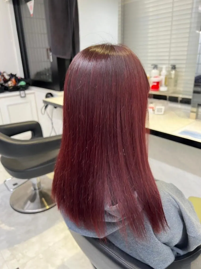 ロング ヘアカラー ハイトーンカラー 🎀アカデミー札幌のヘアスタイル