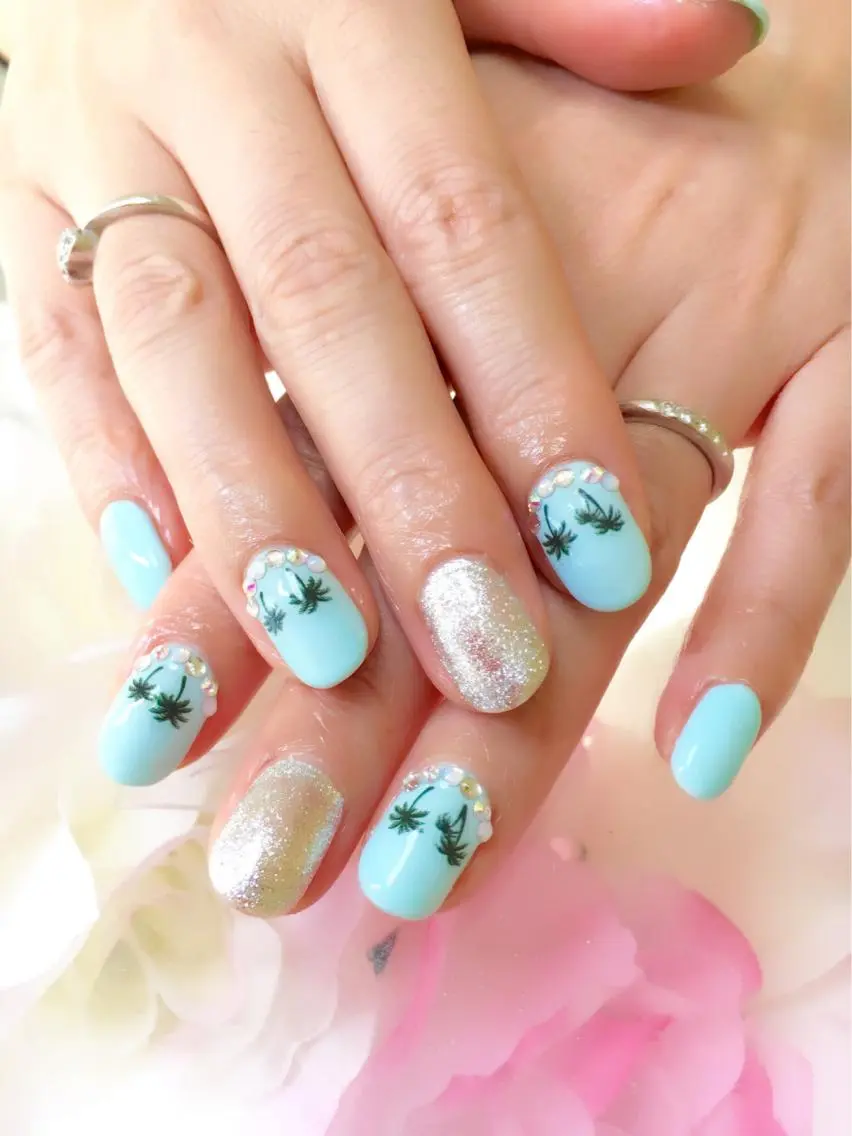 ネイル フットネイル ジェルネイル パラジェル 夏ネイル 冬ネイル clover nailのネイルデザイン