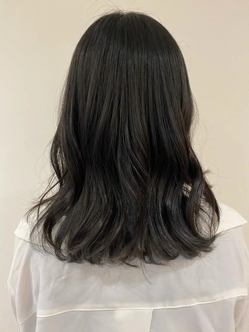 セミロング カラー blau✨ misatoのヘアスタイル