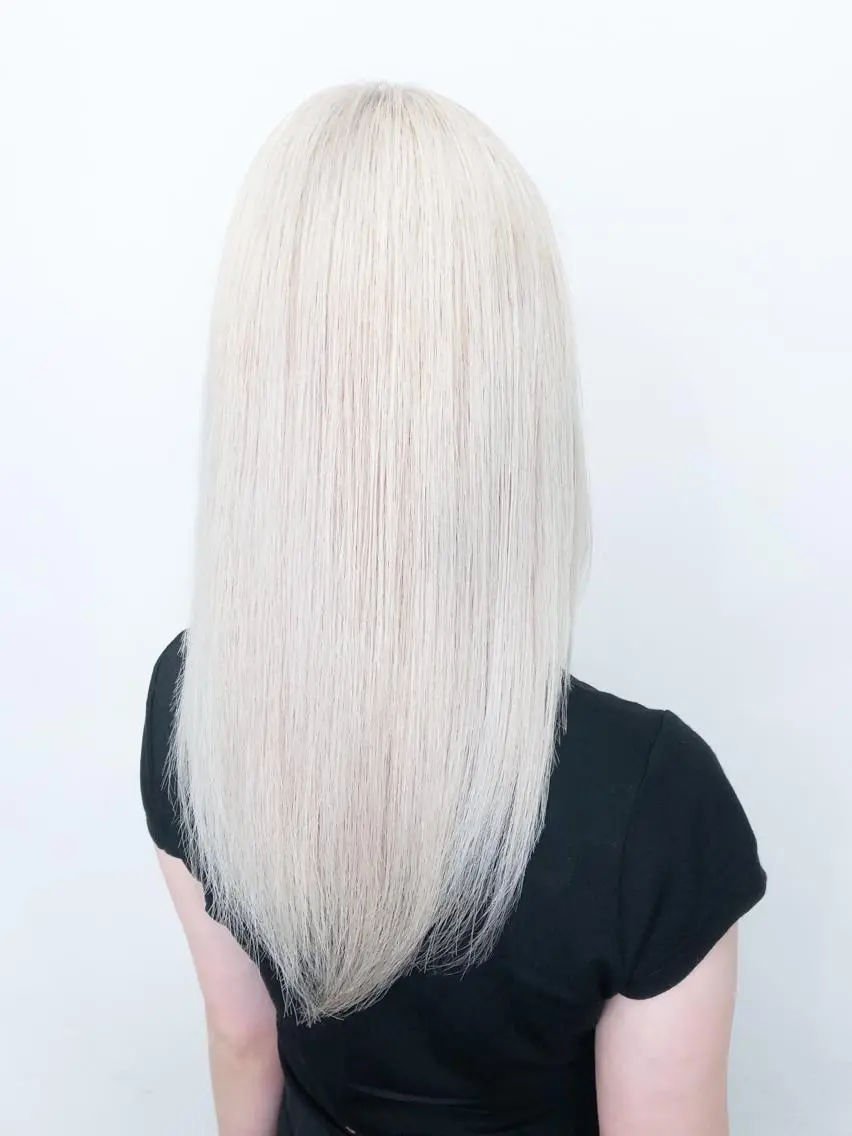 ロング カラー ブリーチ ブロンド ケアブリーチ デザインカラー ハイトーンカラー ヘアカラー ✨デザインカラー✨ ハイトーン 森貴章のヘアスタイル