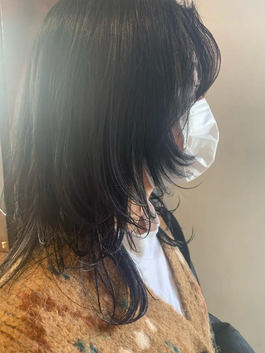 ミディアム カット ヘアカラー トリートメント ハイトーンカラー🩵 耳ツボジュエリー👂のその他イメージ