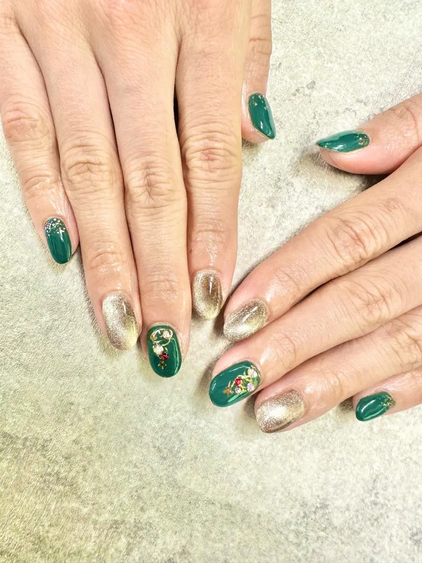ネイル アートネイル フレンチネイル ジェルネイル ガラスフレンチ グラデーション ハンドネイル ハンドケア FASTNAIL PLUS 新宿店のネイルデザイン