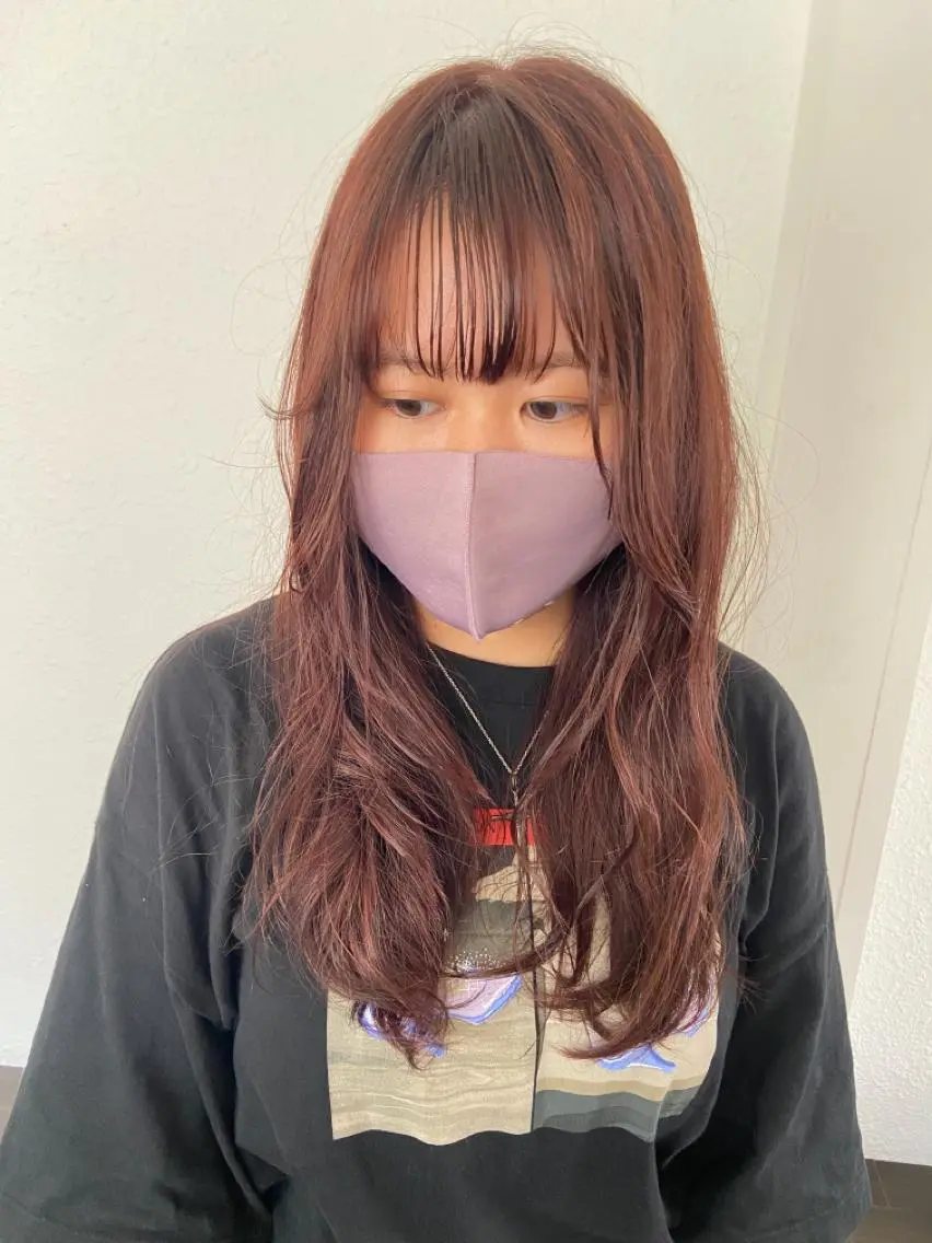 ロング カラー パーマ ヘアアレンジ メンズ キッズ ネイル マツエク・マツパ ビジネス メンズインナーカラー マッシュ メンズウルフカット アッシュ 久木原 ゆりのヘアスタイル