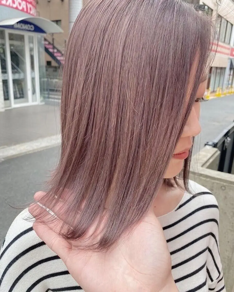ミディアム カラー メンズ似合わせ🪞 kotoriのヘアスタイル
