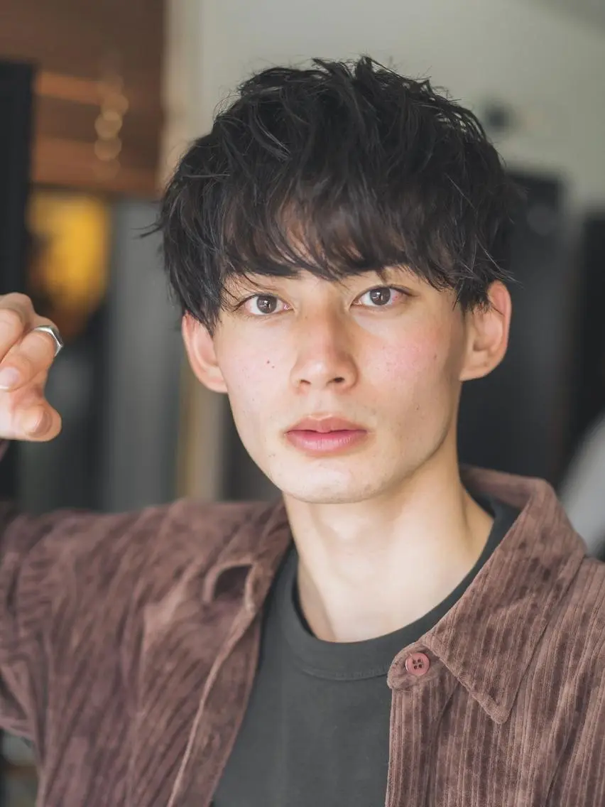 メンズ メンズパーマ特化💇 奥田敦哉のヘアスタイル