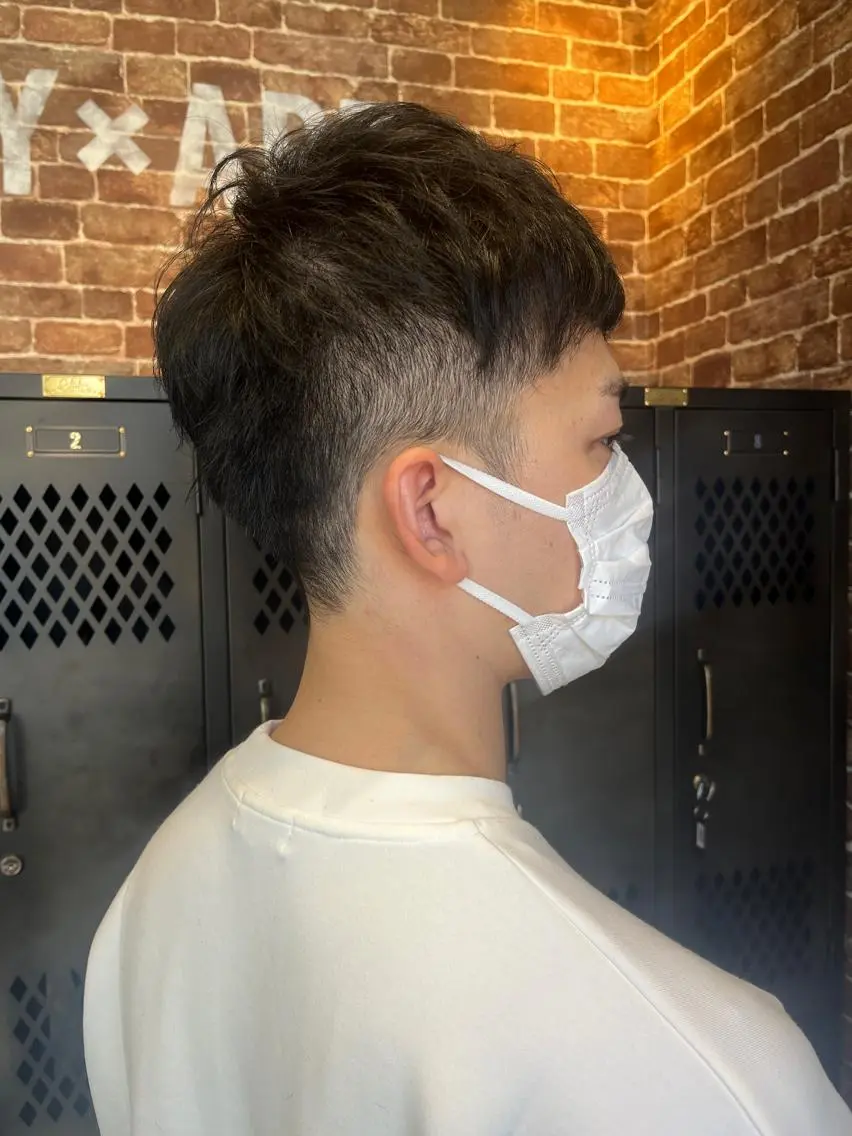ショート カラー パーマ ヘアアレンジ メンズ キッズ ネイル マツエク・マツパ アイブロウ メンズハイライト メンズパーマ ブラウンカラー ケアカラー 透明感カラー 久木原 ゆりのヘアスタイル