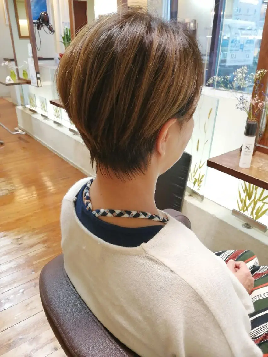 ショート ショートボブ ボブ ショートヘア ohno junのヘアスタイル