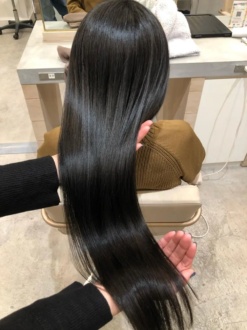 ロング カラー 森 翼のヘアスタイル
