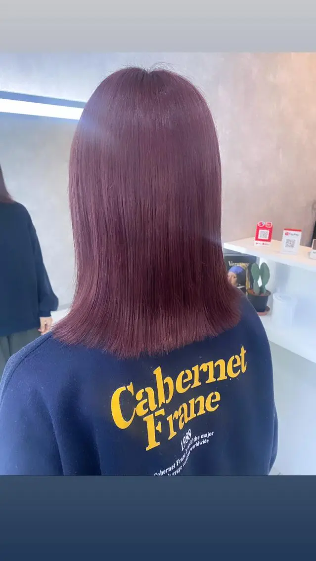 ミディアム ヘアカラー トリートメント MAKI🦋 GRANDE Lyのヘアスタイル