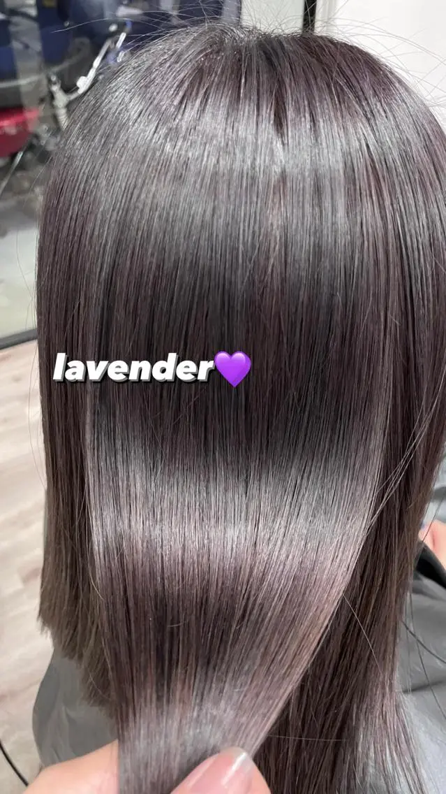 セミロング カラー ブリーチ 透明感カラー たなか りなのヘアスタイル