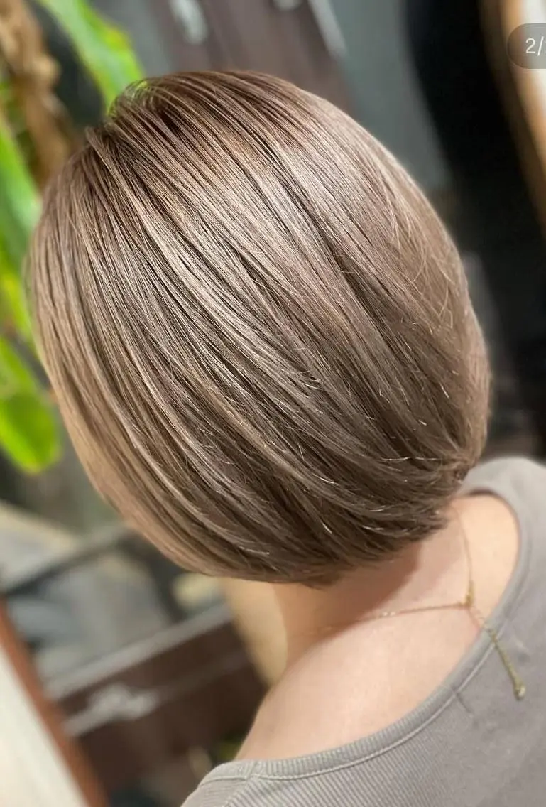ロング カラー ブリーチカラー矢場町 ハイトーン 栄 平野のヘアスタイル