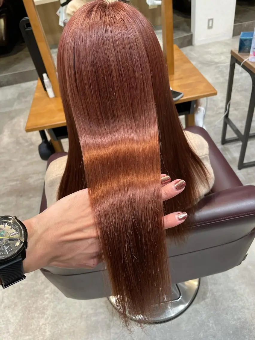 ロング カラー HAREru. モデル募集【戸塚】のヘアスタイル